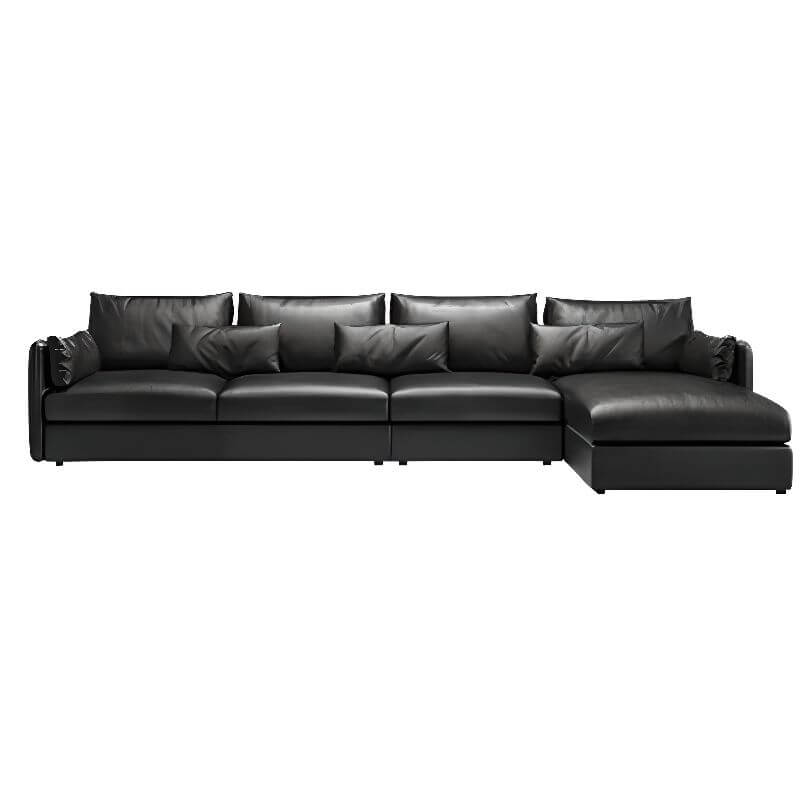Versatile straight shape sofa seating