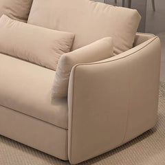 Sofa with concealed support design