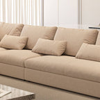 Stylish L-shaped sofa design