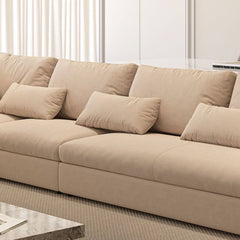 Stylish L-shaped sofa design