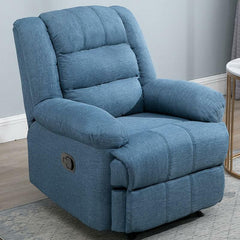 Cozy reading nook with power recliner