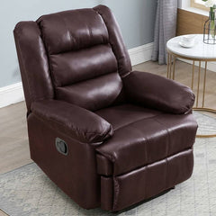 Cozy reading nook with power recliner