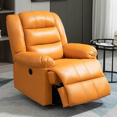 Recliner with modern design legs