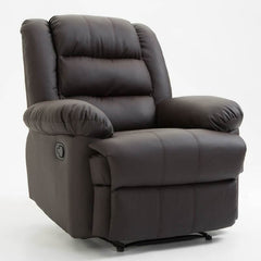 Comfortable recliner in small living space