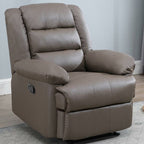 Recliner with modern design legs