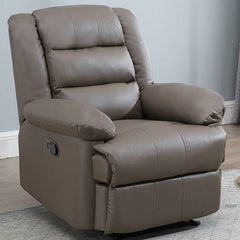 Recliner with modern design legs