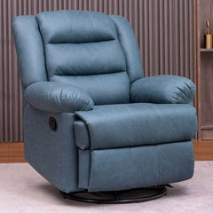 Recliner with modern design legs