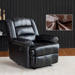 Modern Recliner in Marble Gray