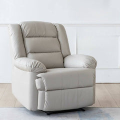 Modern Recliner in Marble Gray