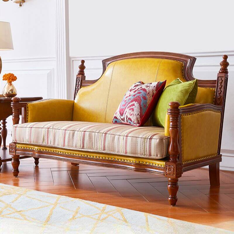 elegant sofa in living room