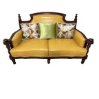 cozy off-white loveseat