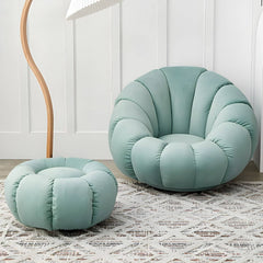 Comfortable bean bag chair filled with cotton