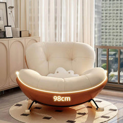 comfortable upholstered rocking chair