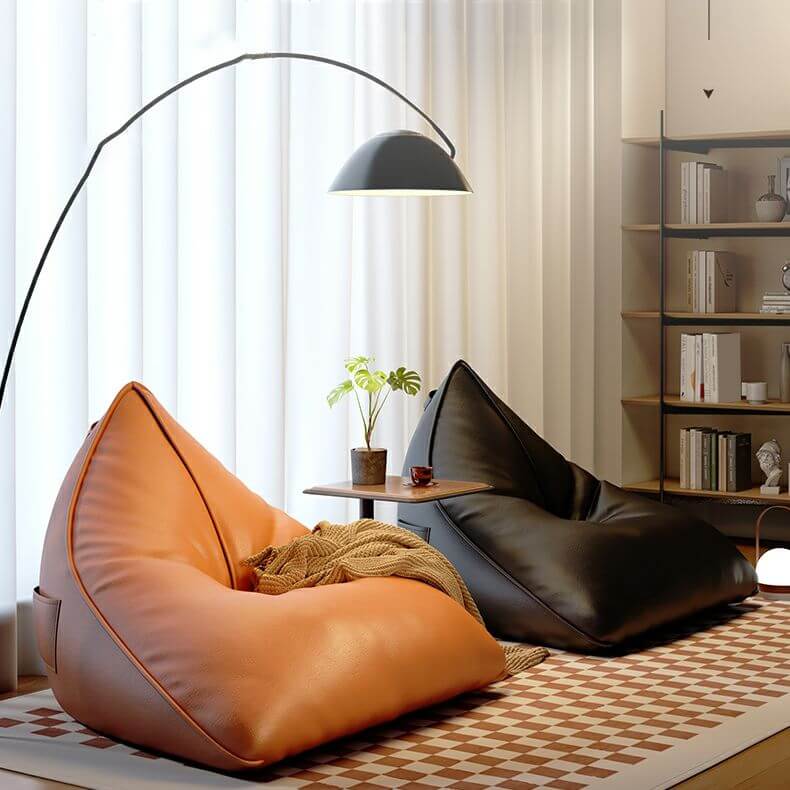 Fauteuil Bean Bag Surdimensionné Élégant et Douillet avec Housse Amovible Image secondaire du produit