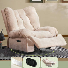 modern tufted rocking chair