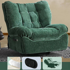 chenille upholstered chair for reading