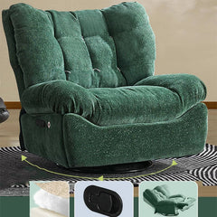 stylish rocking chair with black legs