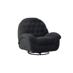 Elegant design of the ergonomic recliner with storage