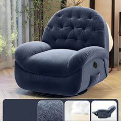 Modern tufted design rocking chair