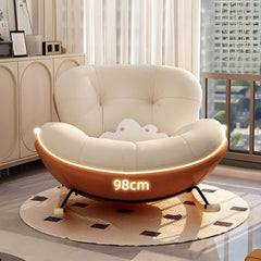 Contemporary Rocking Chair in Reading Nook