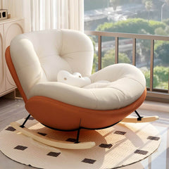 Contemporary Rocking Chair in Reading Nook