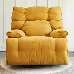 Foam back support in a stylish recliner design