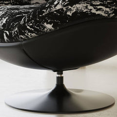 Elegant swivel chair for contemporary decor