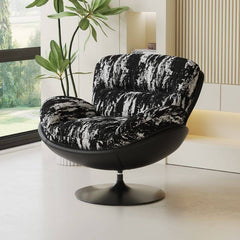 Soft fabric of the reclining lounge chair