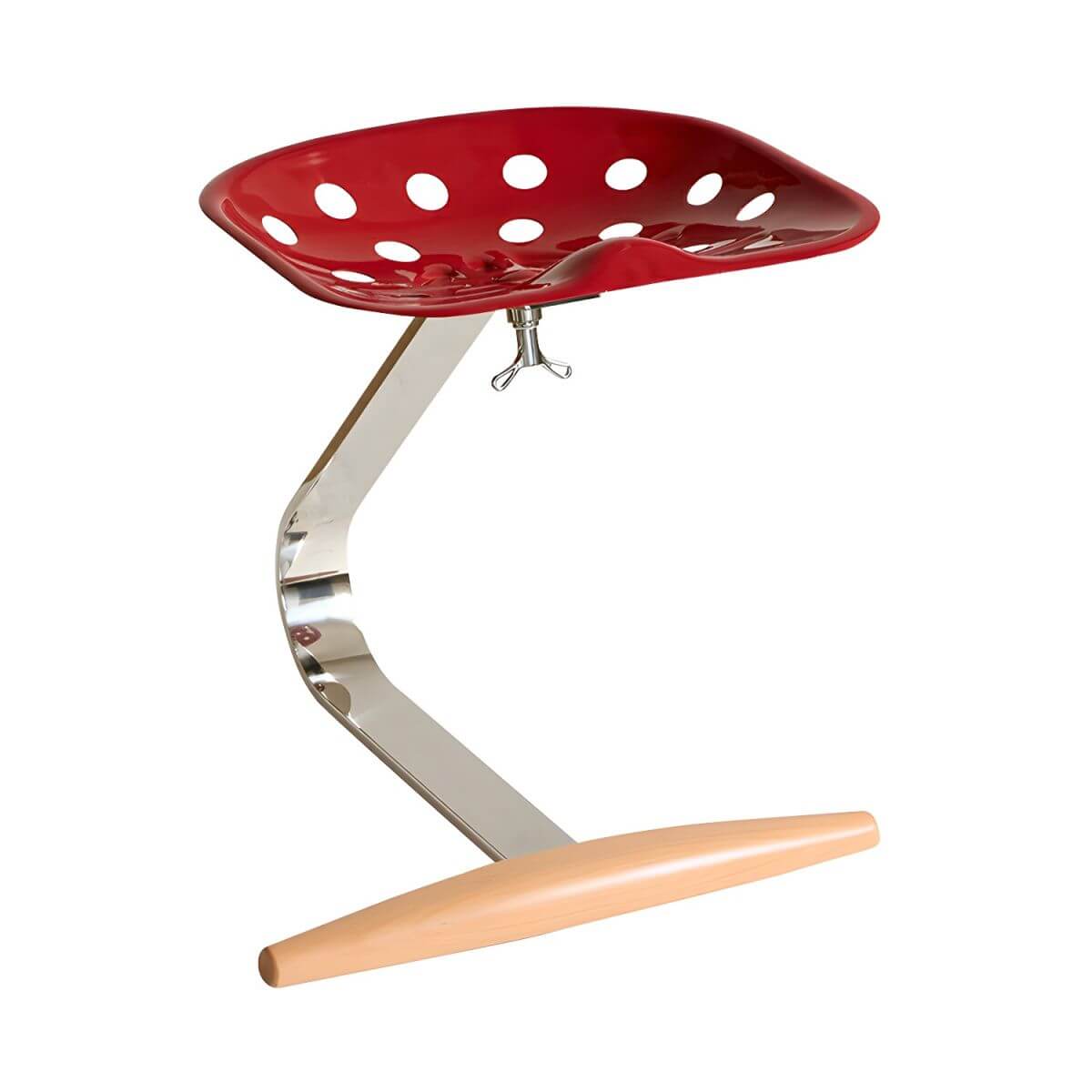 Water-resistant metal frame accent stool