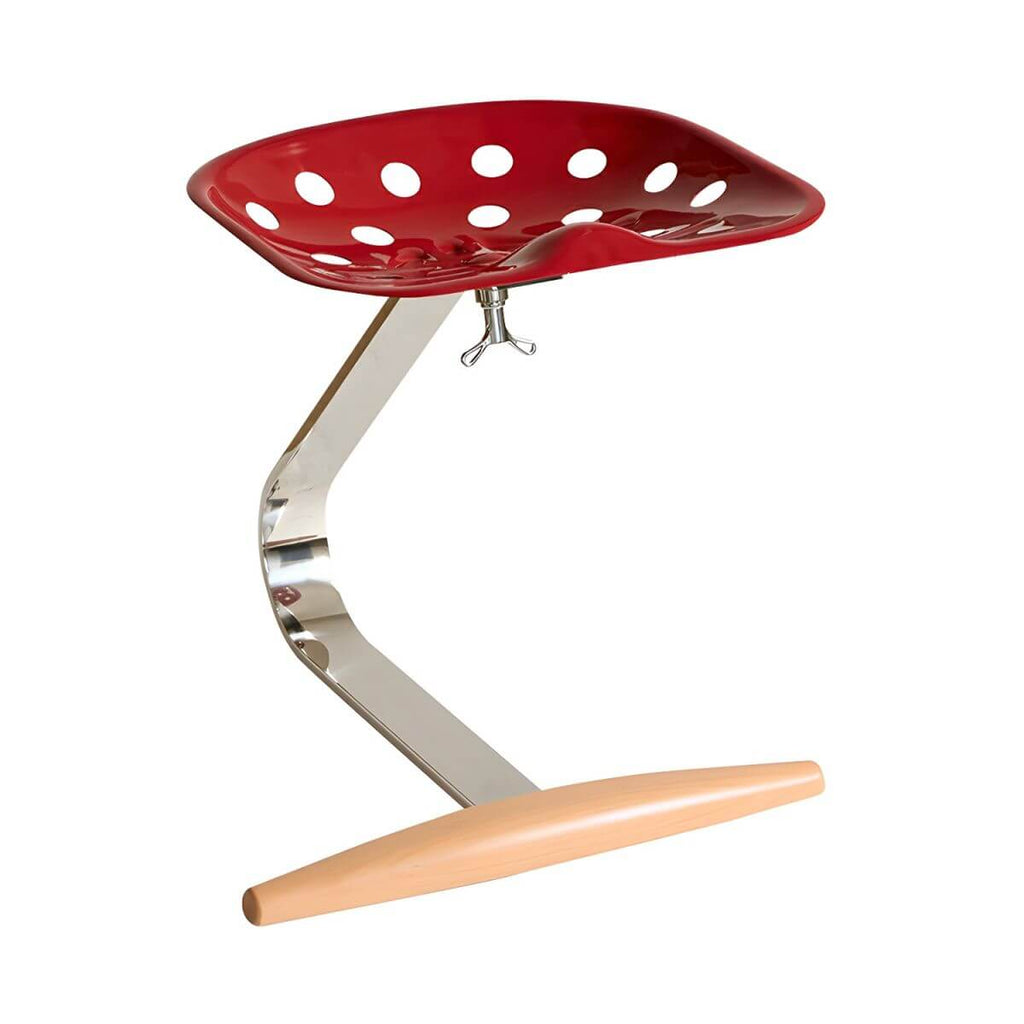 Water-resistant metal frame accent stool