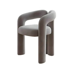 Beige Modern Vanity Stool in Elegant Design