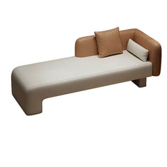 Right-arm chaise lounge chair in home decor