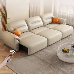 Tear Resistant Cream Sleeper Sofa