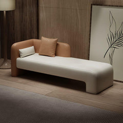 Elegant tear resistant chaise lounge in griege