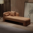 Cozy corner unit chaise lounge in gray