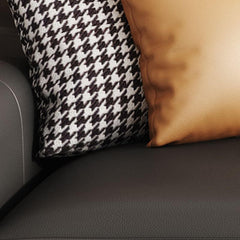 Contemporary Sofa in Midnight Black