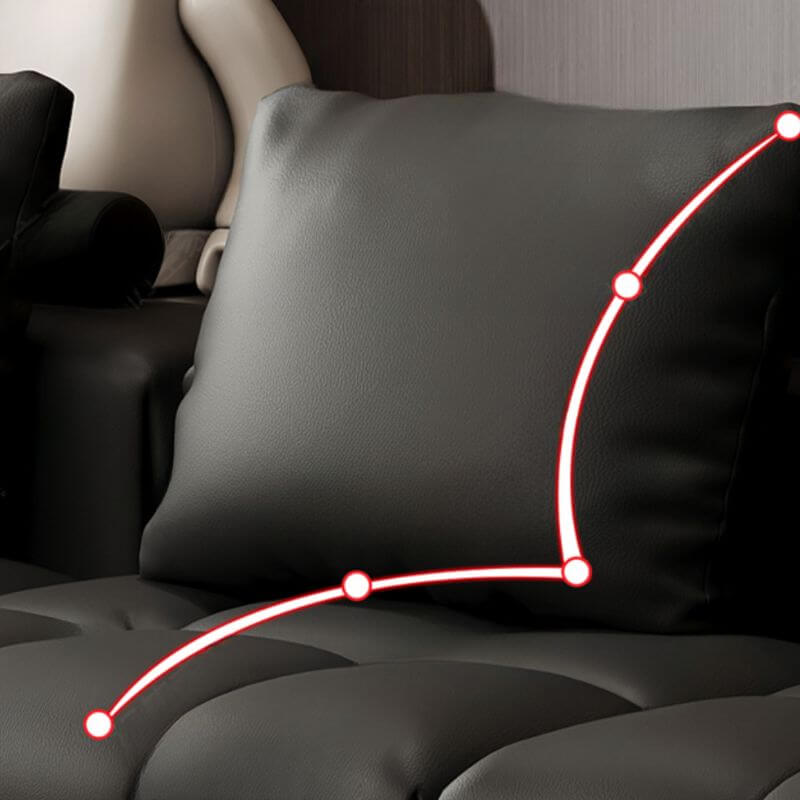 Luxury tear-resistant sofa on display
