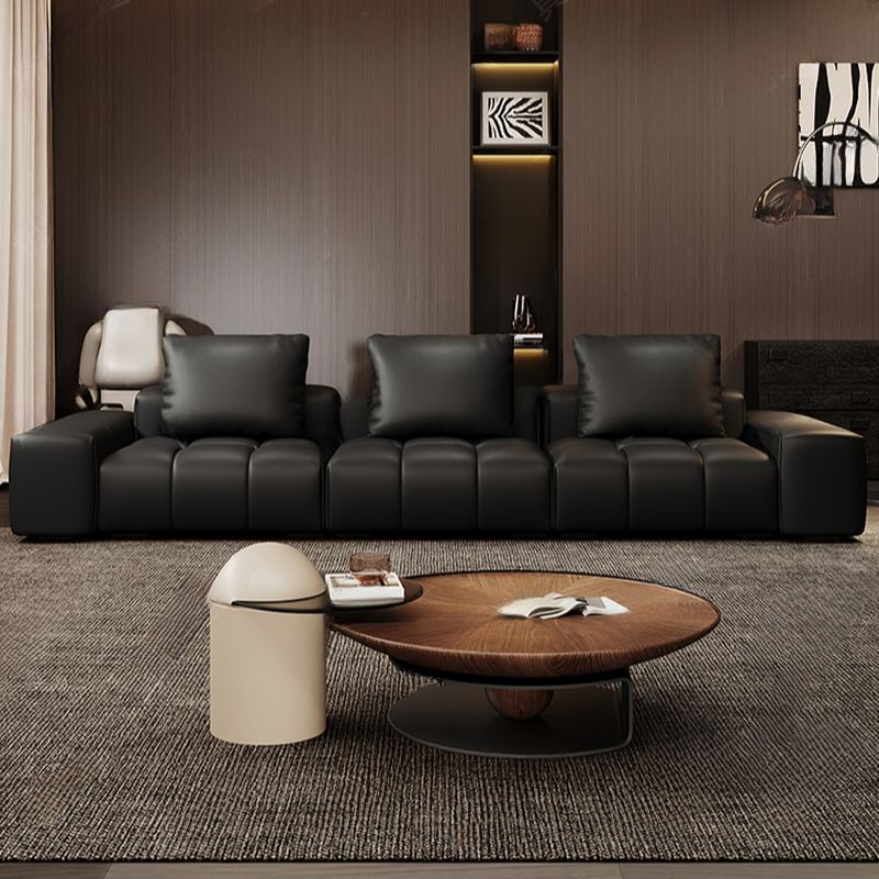 耐裂性パーラースタンダードソファ、ミッドナイトブラック、隠しサポート付き サブ画像