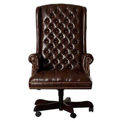 Tufted arm chair design