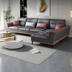 Cozy Sofa with Cushioned Back