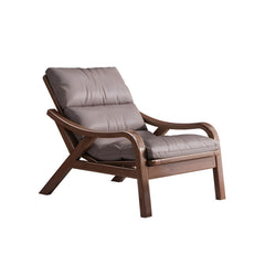 Soft faux leather upholstery recliner chair