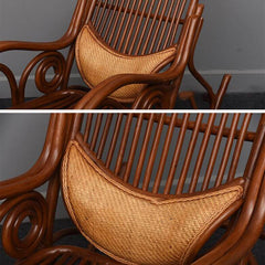 Elegant traditional rocking chair