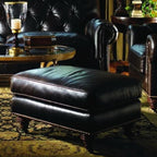 Elegant upholstered stool for home decor