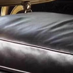 Comfortable upholstered footrest