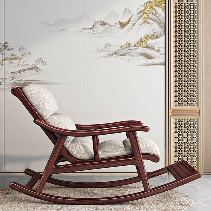 Traditional indoor rocking chair