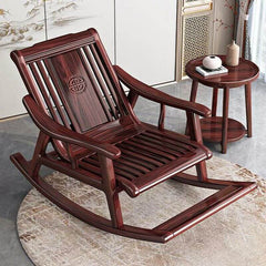 Ladder back rocking chair