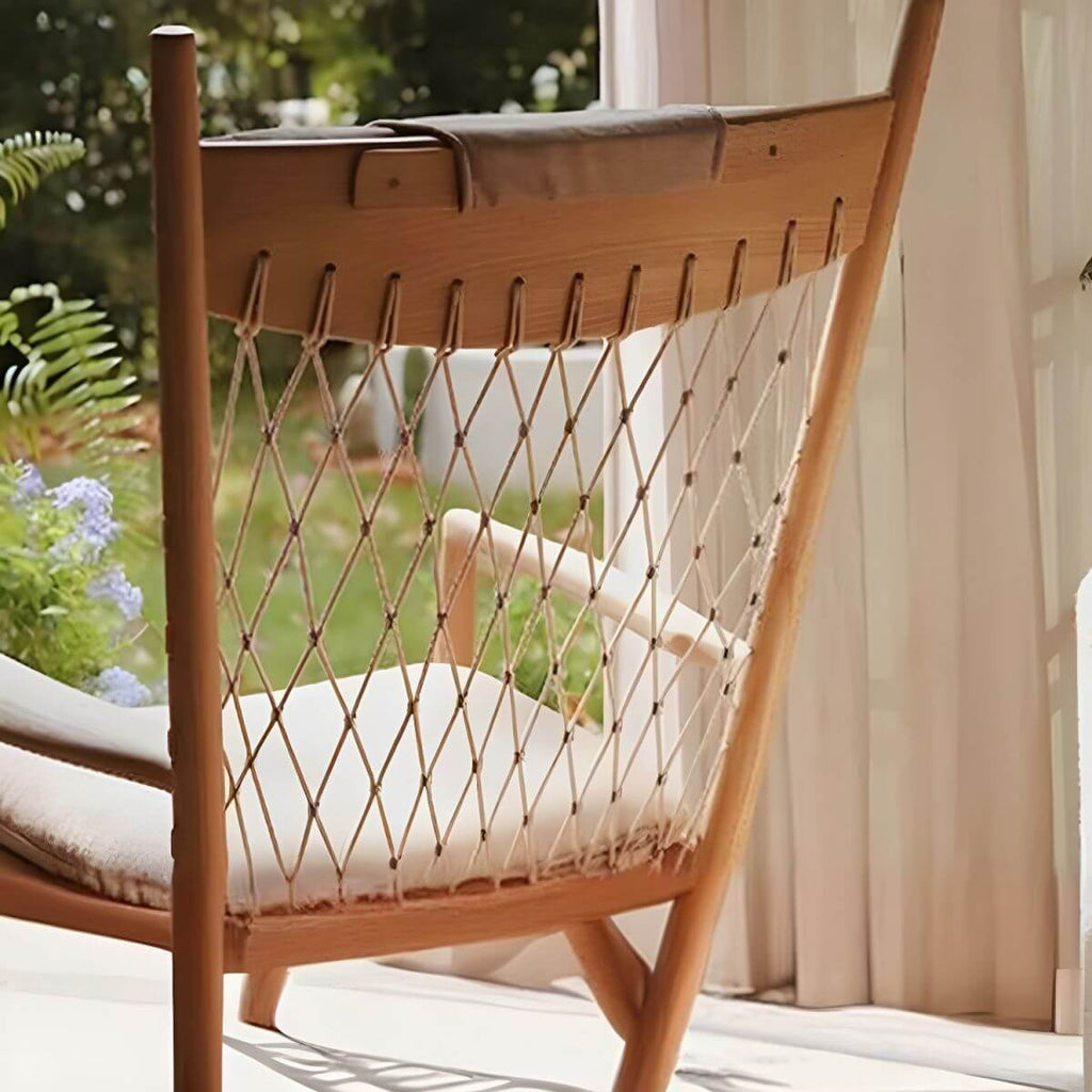 Cozy indoor chair for reading