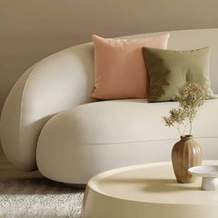 Contemporary beige sofa design