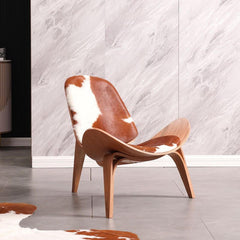 Stylish side chair with four legs