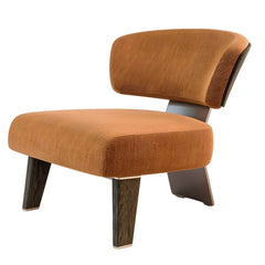 Contemporary fixed back side chair